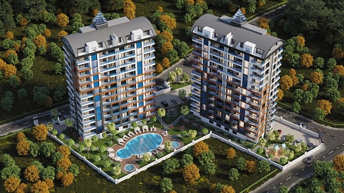 Квартира в Алании, Турция, 60 м2 фото 1