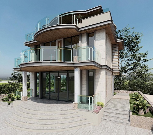 Вилла в Алании, Турция, 500 м2 фото 1