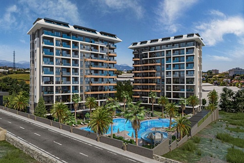 Апартаменты в Алании, Турция, 57.5 м2 фото 1