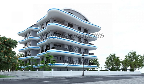 Апартаменты в Алании, Турция, 47 м2 фото 1
