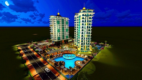 Апартаменты в Алании, Турция, 55 м2 фото 1