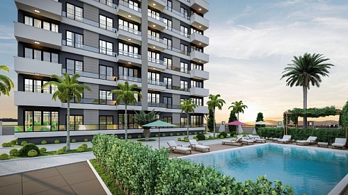 Квартира в Мерсине, Турция, 60 м2 фото 1