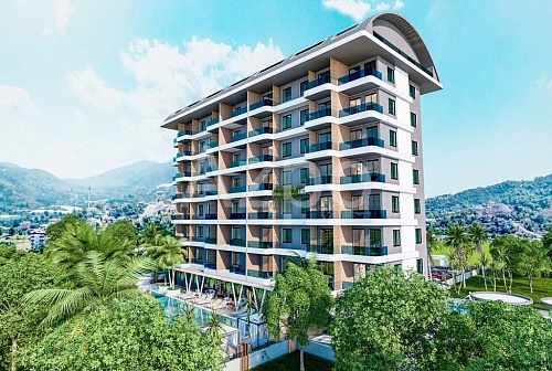 Апартаменты в Алании, Турция, 49 м2 фото 1