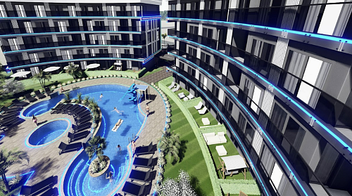 Квартира в Алании, Турция, 50 м2 фото 1