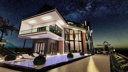 Вилла в Алании, Турция, 300 м2 фото 1