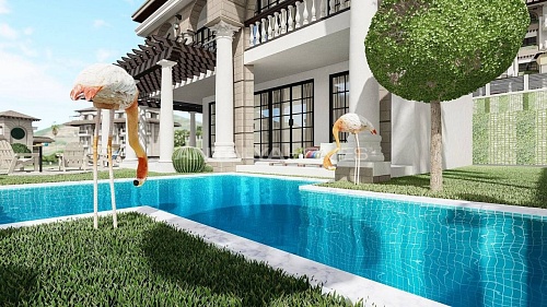 Вилла в Алании, Турция, 350 м2 фото 1