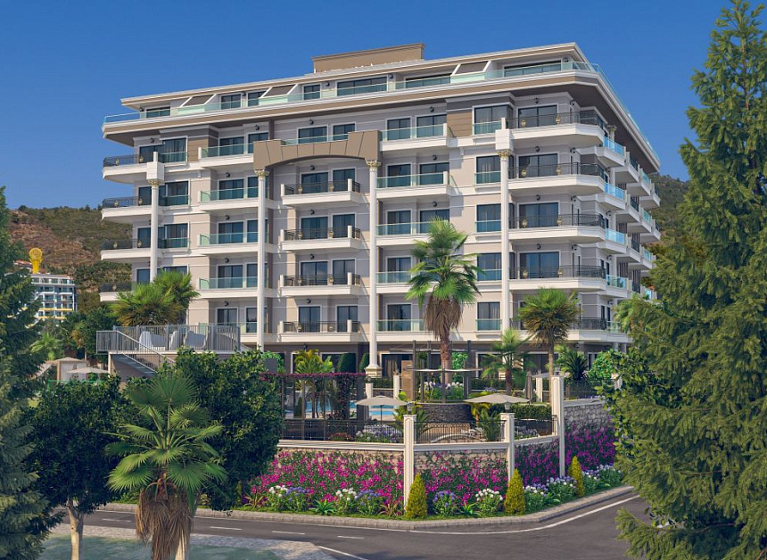 Квартира в Алании, Турция, 63 м2