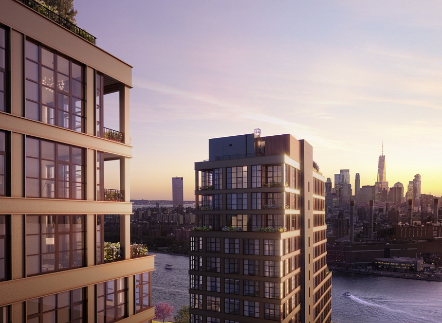 Квартира в Нью-Йорке, США, 50 м2