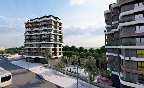 Квартира в Авсалларе, Турция, 70 м2 фото 1