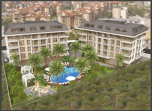Апартаменты в Алании, Турция, 51 м2 фото 1