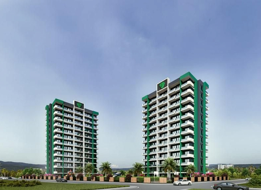 Квартира в Мерсине, Турция, 60 м2