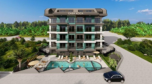 Квартира в Алании, Турция, 57 м2 фото 1