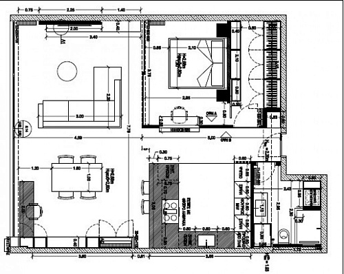 Квартира на Северо-Эгейских островах, Греция, 100 м2 фото 1