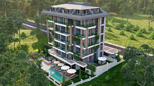 Квартира в Авсалларе, Турция, 42 м2 фото 1