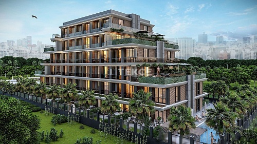 Апартаменты в Анталии, Турция, 41 м2 фото 1