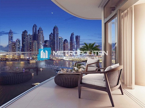 Апартаменты EMAAR Beachfront, ОАЭ, 114.64 м2 фото 1