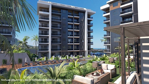 Квартира в Алании, Турция, 50 м2 фото 1