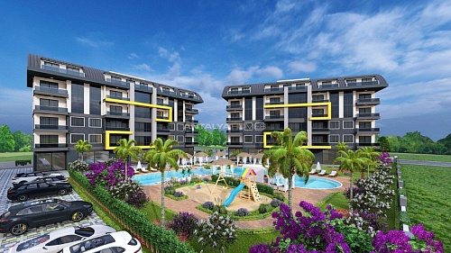 Апартаменты в Алании, Турция, 65 м2 фото 1