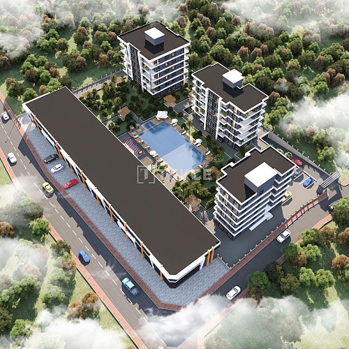 Апартаменты в Анталии, Турция, 45 м2 фото 1