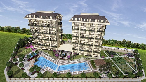 Апартаменты в Алании, Турция, 52 м2 фото 1