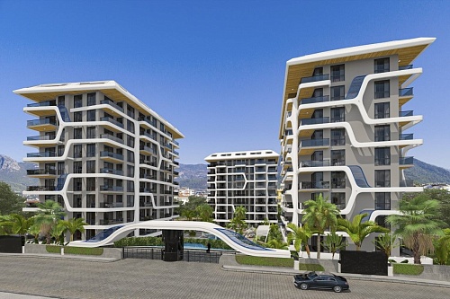 Квартира в Алании, Турция, 58 м2 фото 1