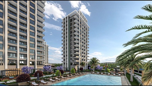 Апартаменты в Мерсине, Турция, 48 м2 фото 1