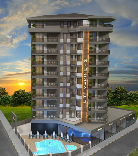 Квартира в Алании, Турция, 51 м2 фото 1
