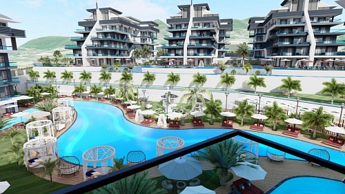 Апартаменты в Алании, Турция, 50 м2 фото 1