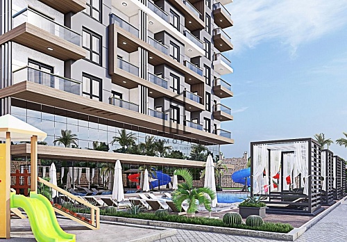 Апартаменты в Алании, Турция, 60 м2 фото 1