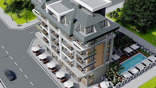 Апартаменты в Алании, Турция, 64 м2 фото 1