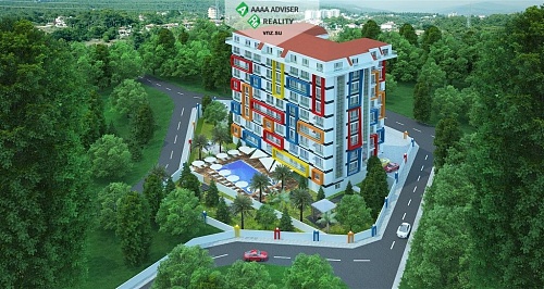 Квартира в Авсалларе, Турция, 38 м2 фото 1