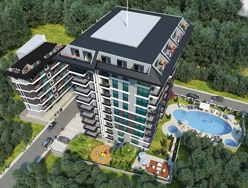 Квартира в Алании, Турция, 60 м2 фото 1