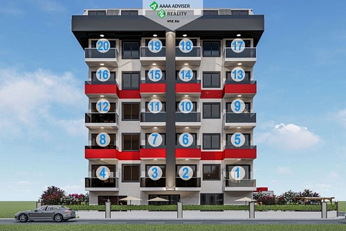 Апартаменты в Алании, Турция, 40 м2 фото 1