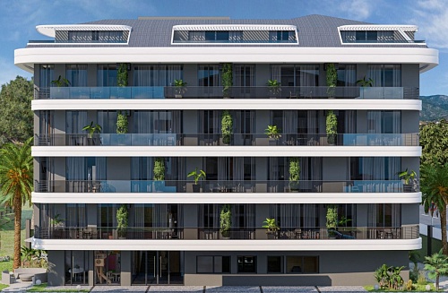 Квартира в Алании, Турция, 60 м2 фото 1
