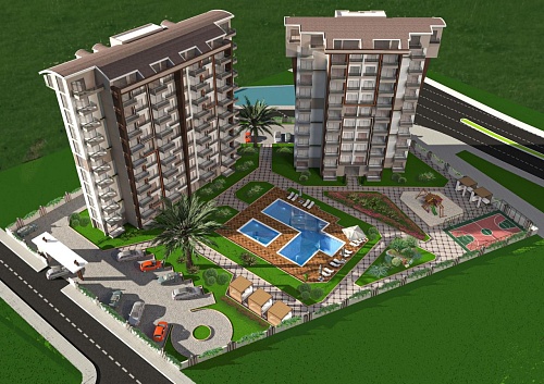 Квартира в Алании, Турция, 56 м2 фото 1