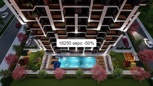 Квартира в Мерсине, Турция, 45 м2 фото 1