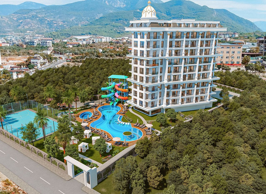 Квартира в Алании, Турция, 60 м2