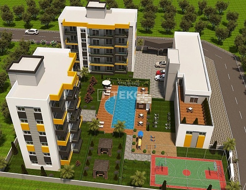 Апартаменты в Анталии, Турция, 60 м2 фото 1