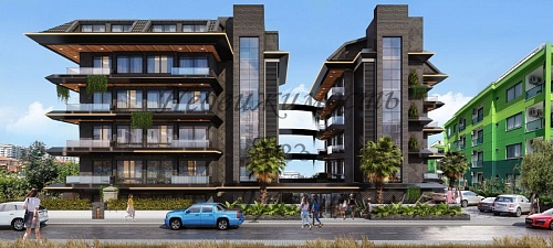 Апартаменты в Алании, Турция, 43 м2 фото 1