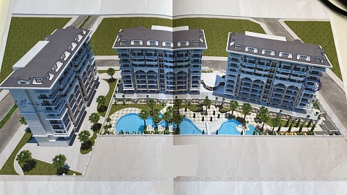 Квартира в Алании, Турция, 85 м2 фото 1