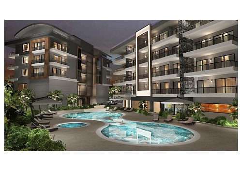 Апартаменты в Алании, Турция, 80 м2 фото 1