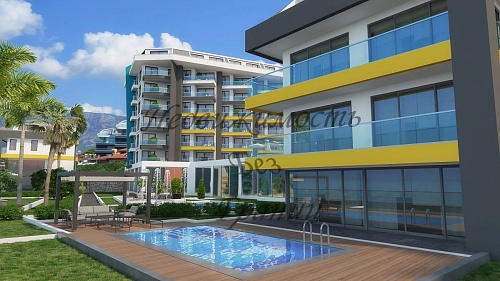 Апартаменты в Алании, Турция, 65 м2 фото 1
