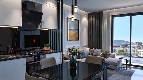 Квартира в Алании, Турция, 60 м2 фото 1