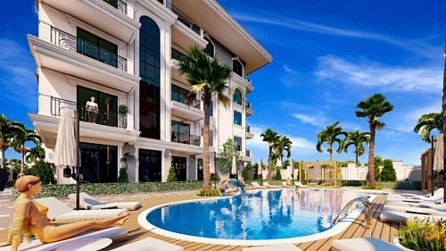 Квартира в Алании, Турция, 47 м2 фото 1
