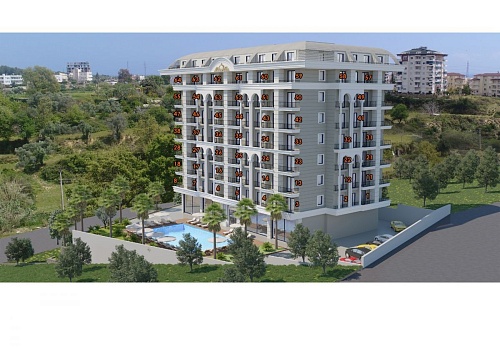 Квартира İncekum Mh., Турция, 65 м2 фото 1
