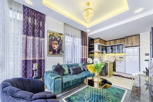 Апартаменты в Алании, Турция, 47 м2 фото 1
