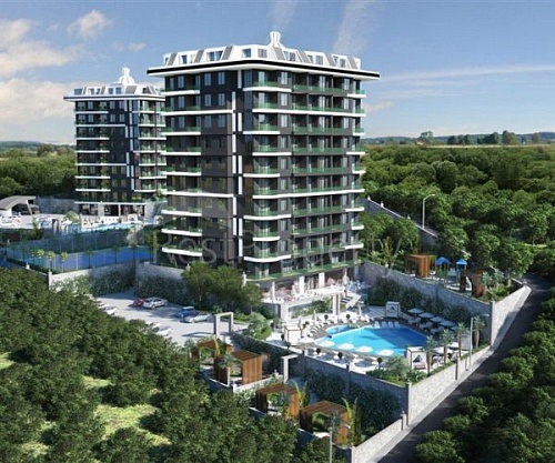 Пентхаус в Алании, Турция, 46 м2 фото 1