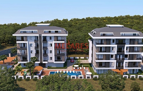 Апартаменты в Алании, Турция, 57 м2 фото 1