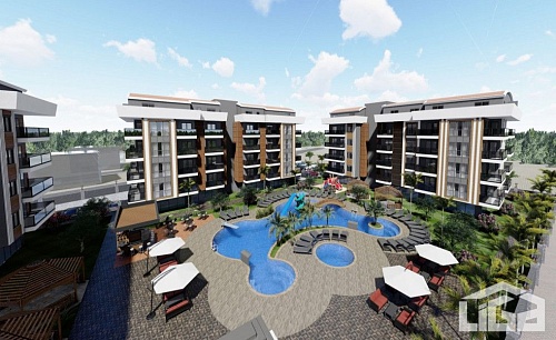 Квартира в Алании, Турция, 48 м2 фото 1