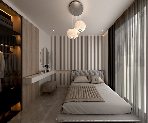 Апартаменты в Фамагусте, Кипр, 46 м2 фото 1